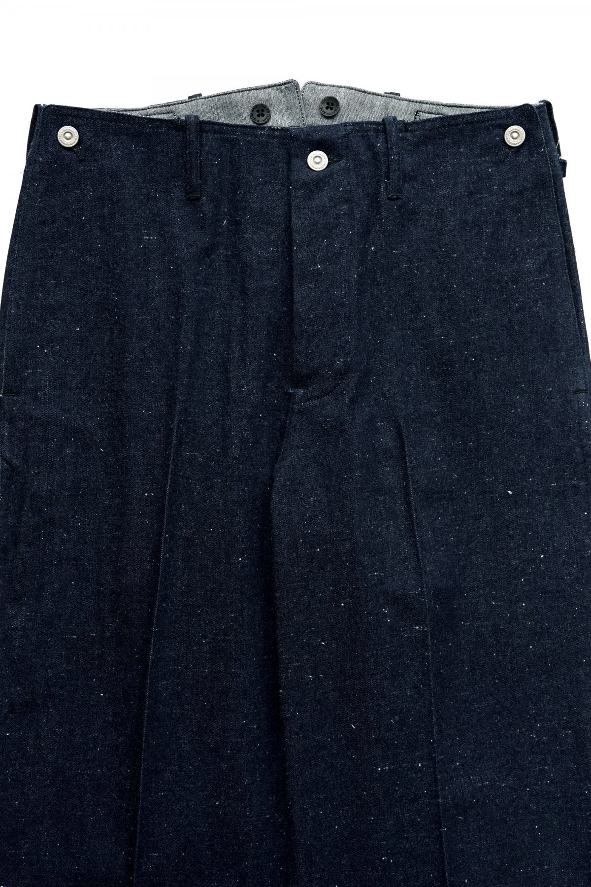 OLD JOE ★★★ - EXCLUSIVE BUCKLE BACK SAILOR TROUSER - NEP INDIGO