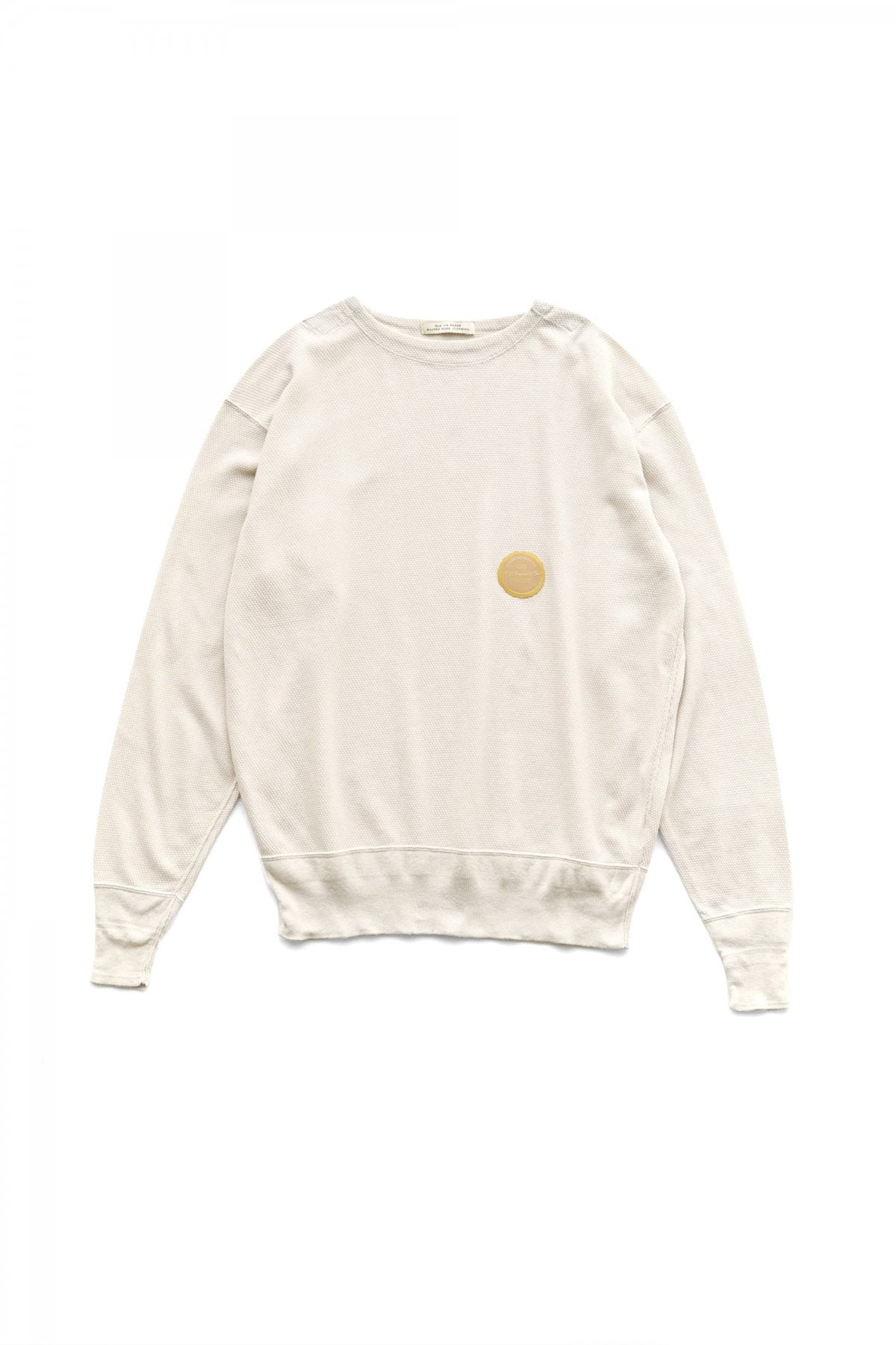 OLD JOE - BUBBLE WUFFLE UNDER-SHIRTS long sleeve - BONE