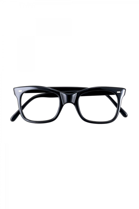 1960s FRANCE VINTAGE EYEGLASS  BLACK - OPT-640