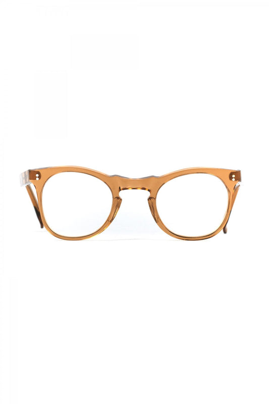 1960s FRANCE VINTAGE EYEGLASS BROWN SMOKE - OPT-641