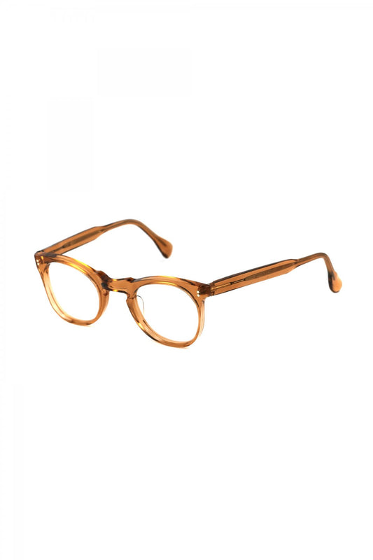 1960s FRANCE VINTAGE EYEGLASS BROWN SMOKE - OPT-641