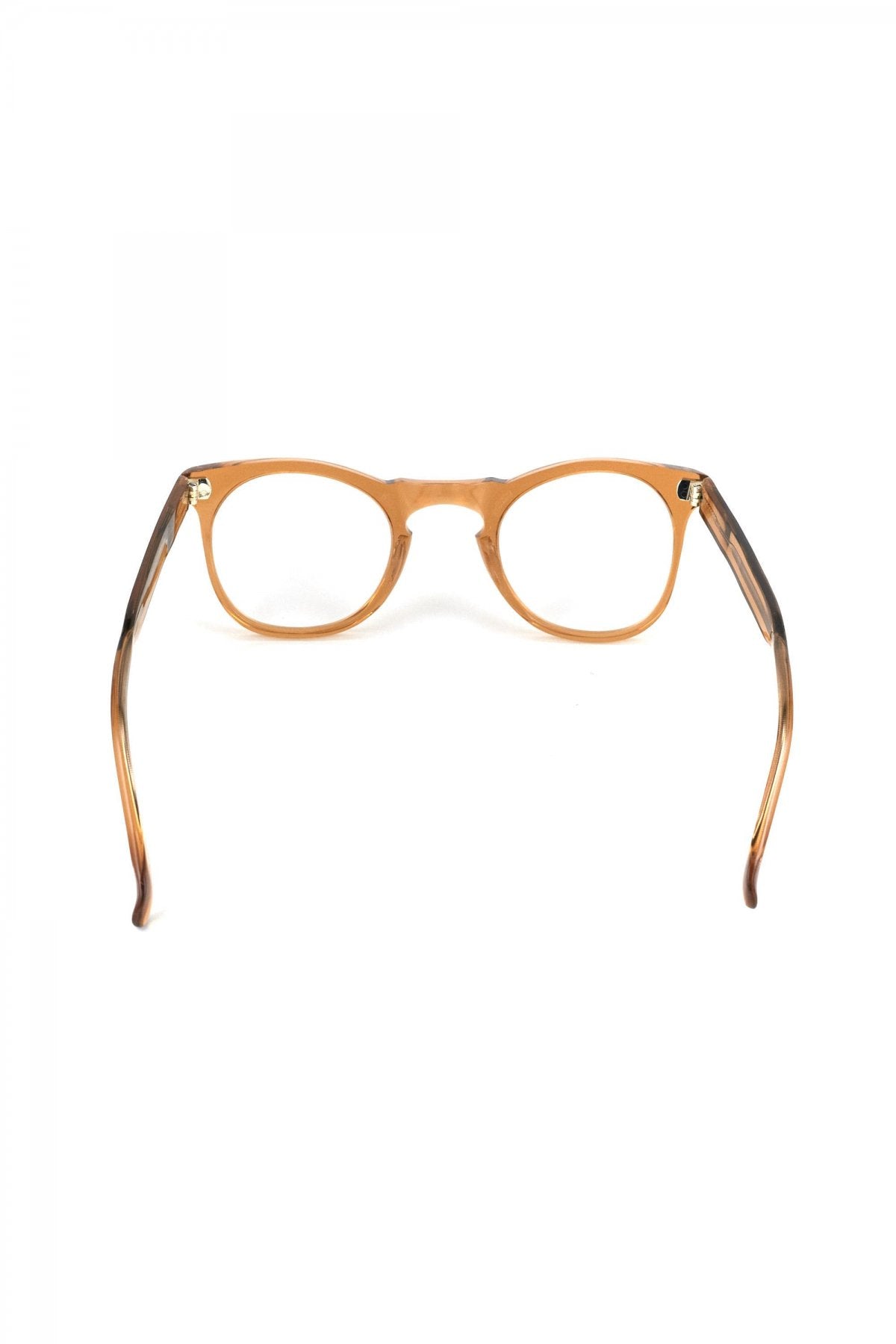 1960s FRANCE VINTAGE EYEGLASS BROWN SMOKE - OPT-641