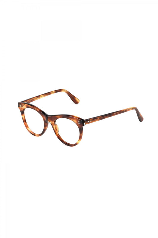 1950s FRANCE VINTAGE EYEGLASS  DEMI AMBER - OPT-642