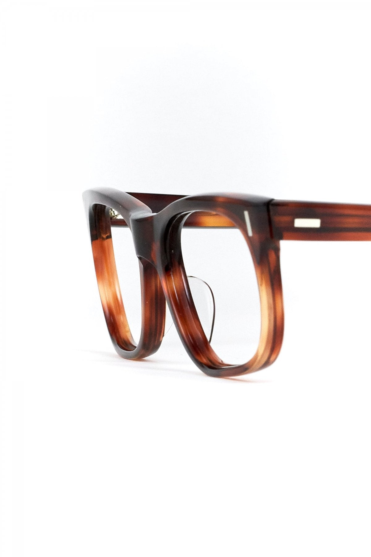 1950s FRANCE VINTAGE EYEGLASS AMBER - OPT-645