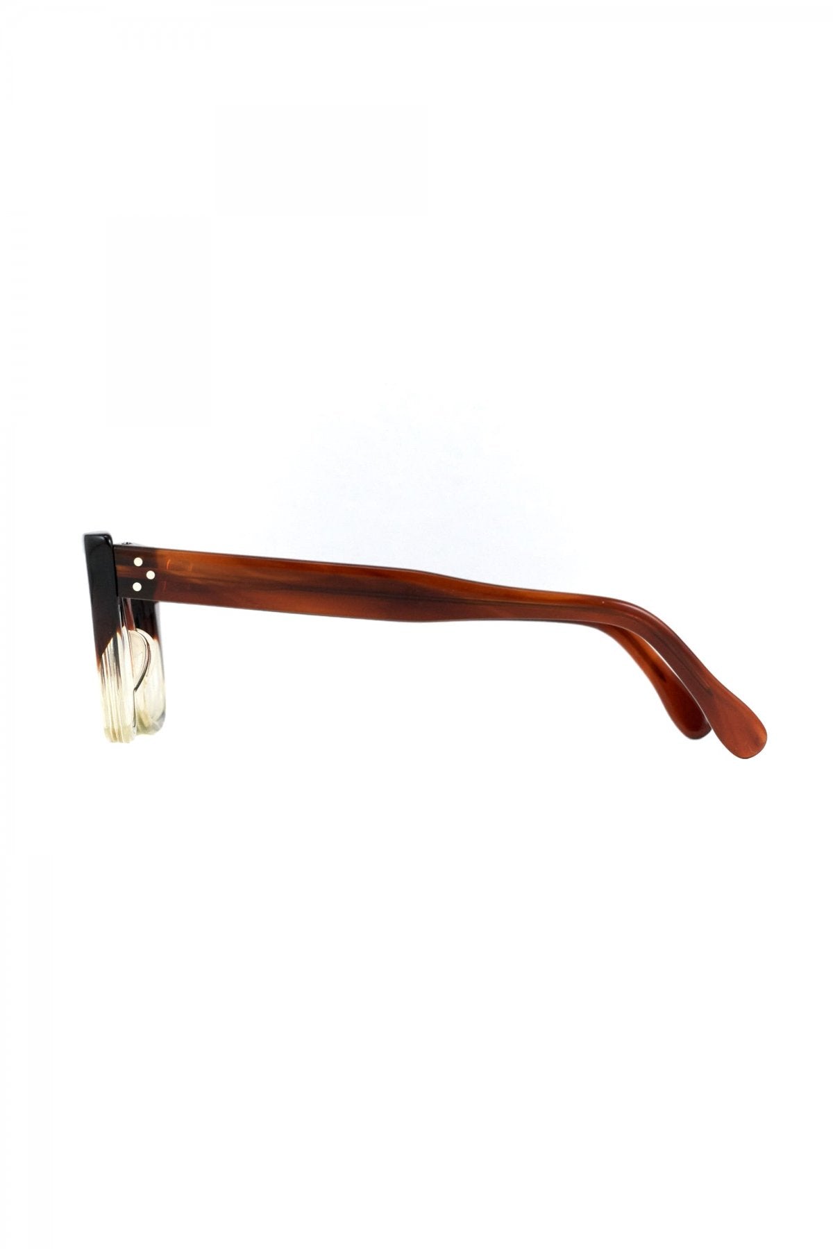 1960s BRITISH VINTAGE EYEWEAR - AMBER FADE - OPT-646