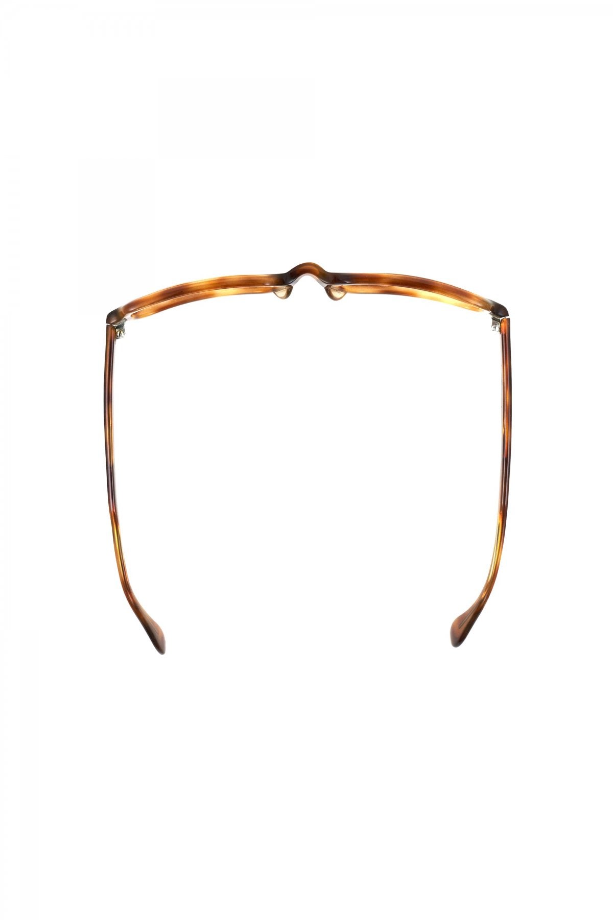 1960s GERMAN VINTAGE EYEWEAR SQUARE AMBER- OPT-654