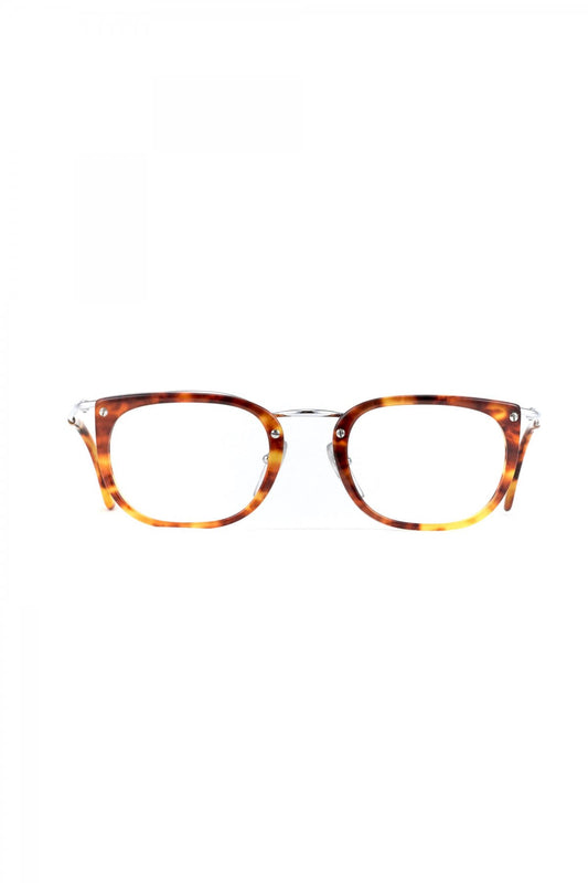 1990s FRANCE VINTAGE EYEGLASS 2POINT AMBER - OPT-655