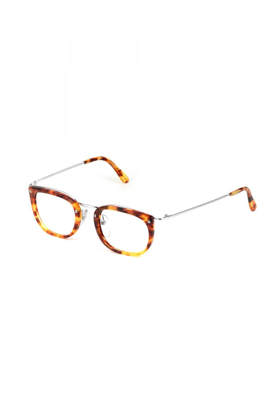 1990s FRANCE VINTAGE EYEGLASS 2POINT AMBER - OPT-655