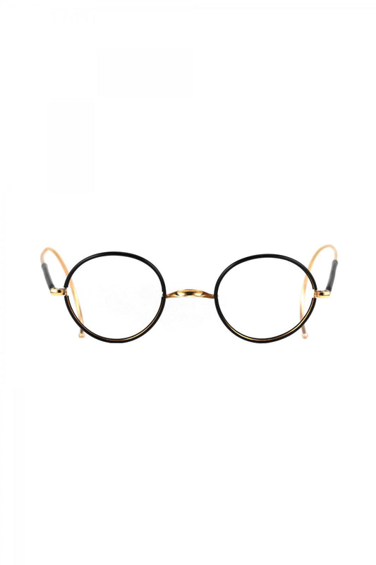 1930s ALGHA BRITISH ANTIQUE EYEWEAR ROUND - OPT-657