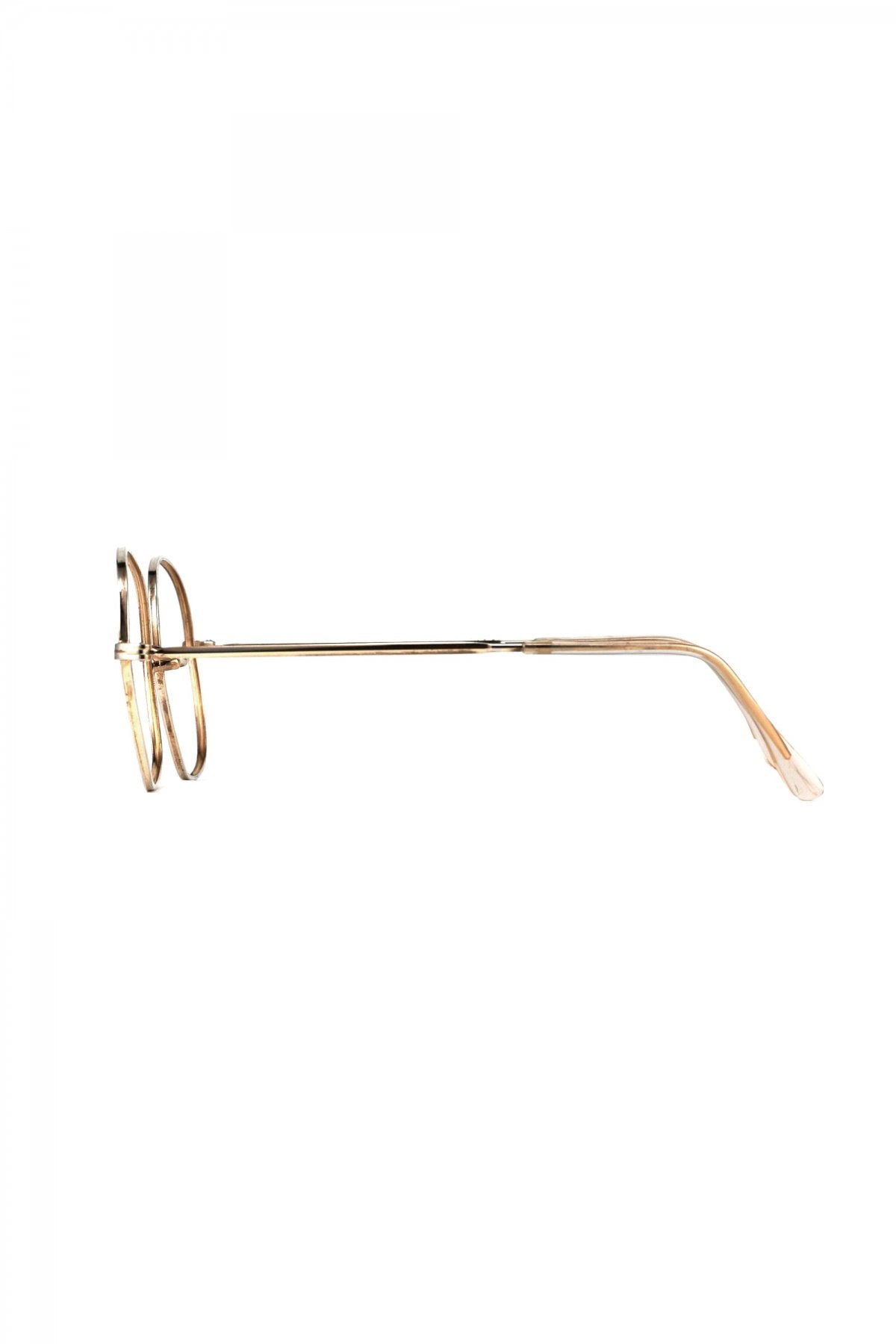 1960s BRITISH VINTAGE EYEWEAR METAL WELLINGTON - OPT-659