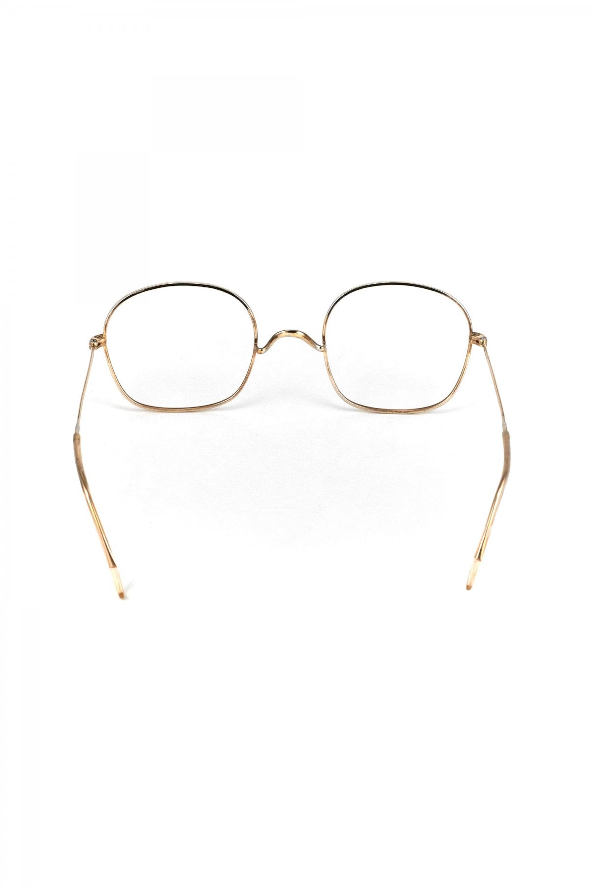 1960s BRITISH VINTAGE EYEWEAR METAL WELLINGTON - OPT-659