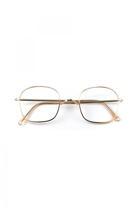 1960s BRITISH VINTAGE EYEWEAR METAL WELLINGTON - OPT-660