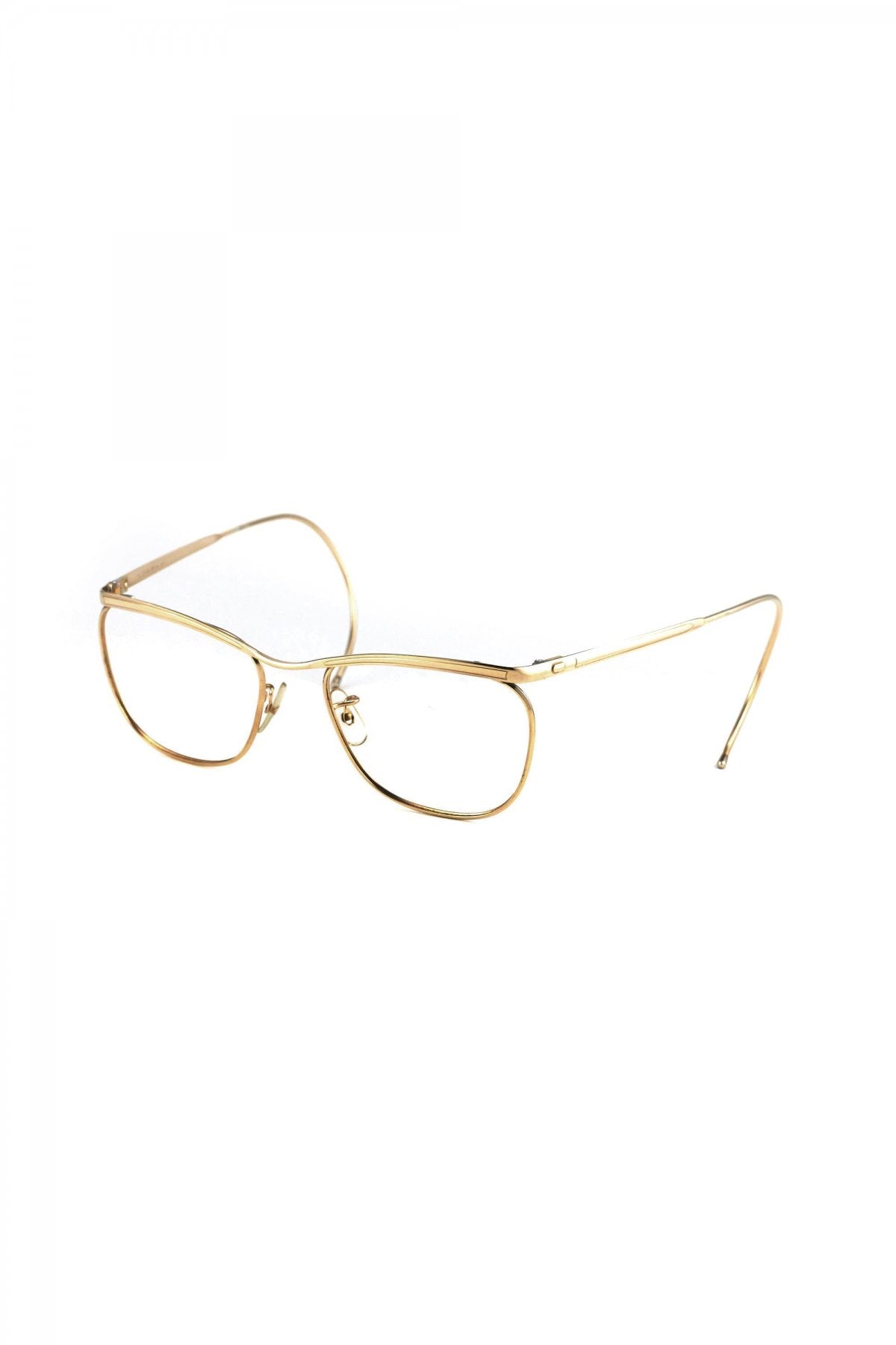 1960s ALGHA BRITISH VINTAGE EYEWEAR METAL BLOW - OPT-662