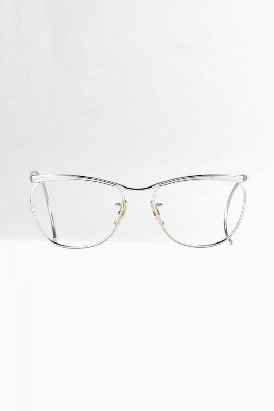 1960s ALGHA BRITISH VINTAGE EYEWEAR METAL BLOW - OPT-663