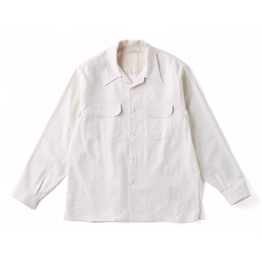 OLD JOE - SWALLOW COLLAR NASSOU SHIRTS - BONE