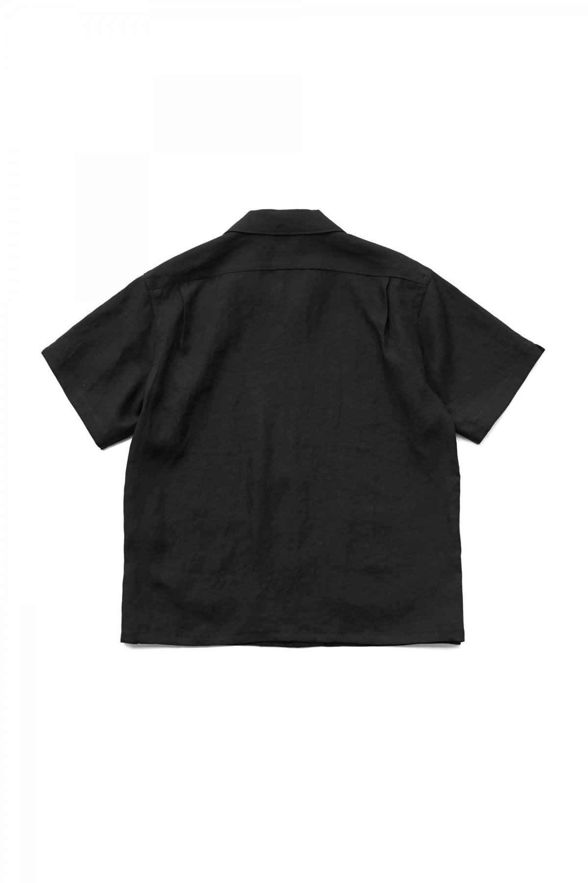 OLD JOE - EMBROIDERED HAVANA SHIRTS - BLACK