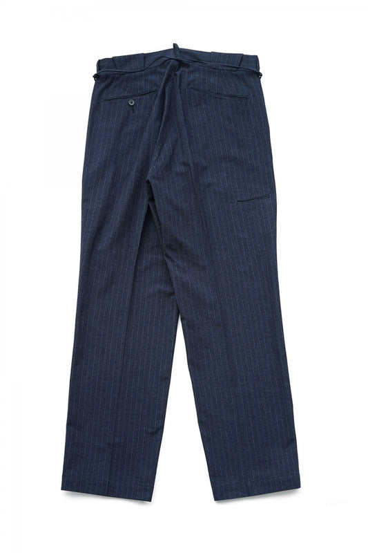 OLD JOE - STRING WAIST WORK TROUSER - JASPE STPIPE