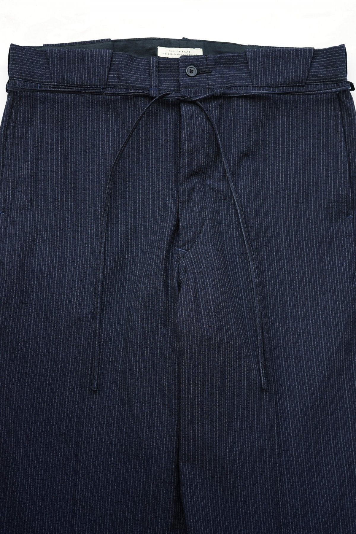 OLD JOE - STRING WAIST WORK TROUSER - JASPE STPIPE