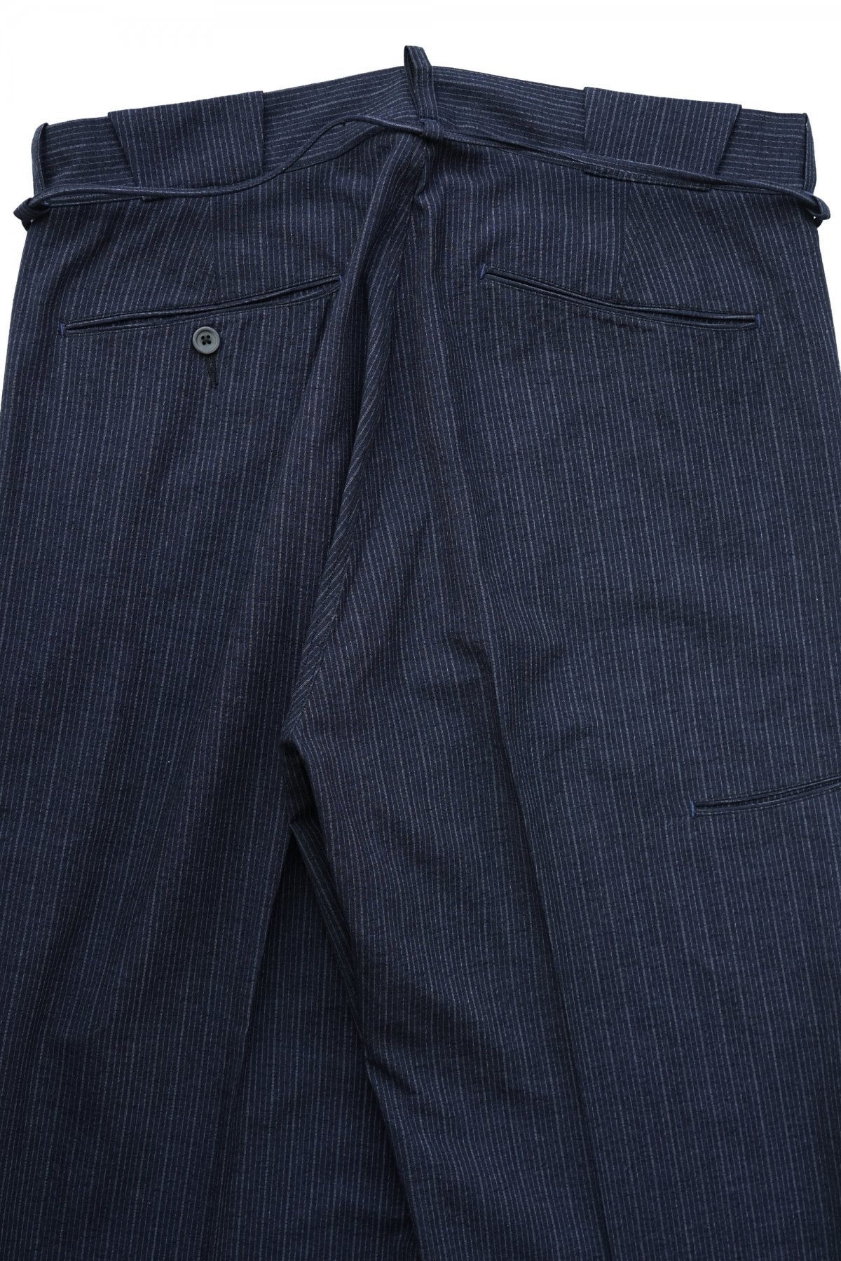 OLD JOE - STRING WAIST WORK TROUSER - JASPE STPIPE