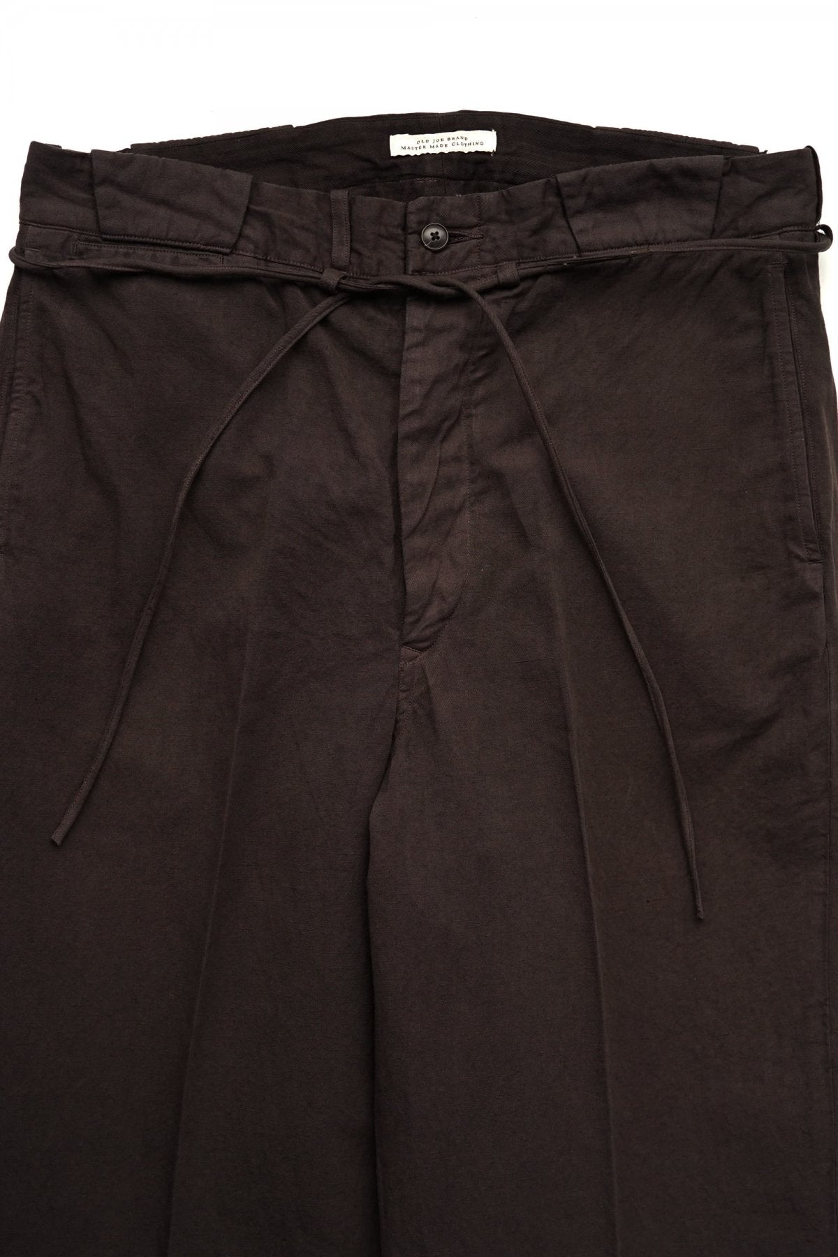 OLD JOE - STRING WAIST WORK TROUSER - ESPRRESO