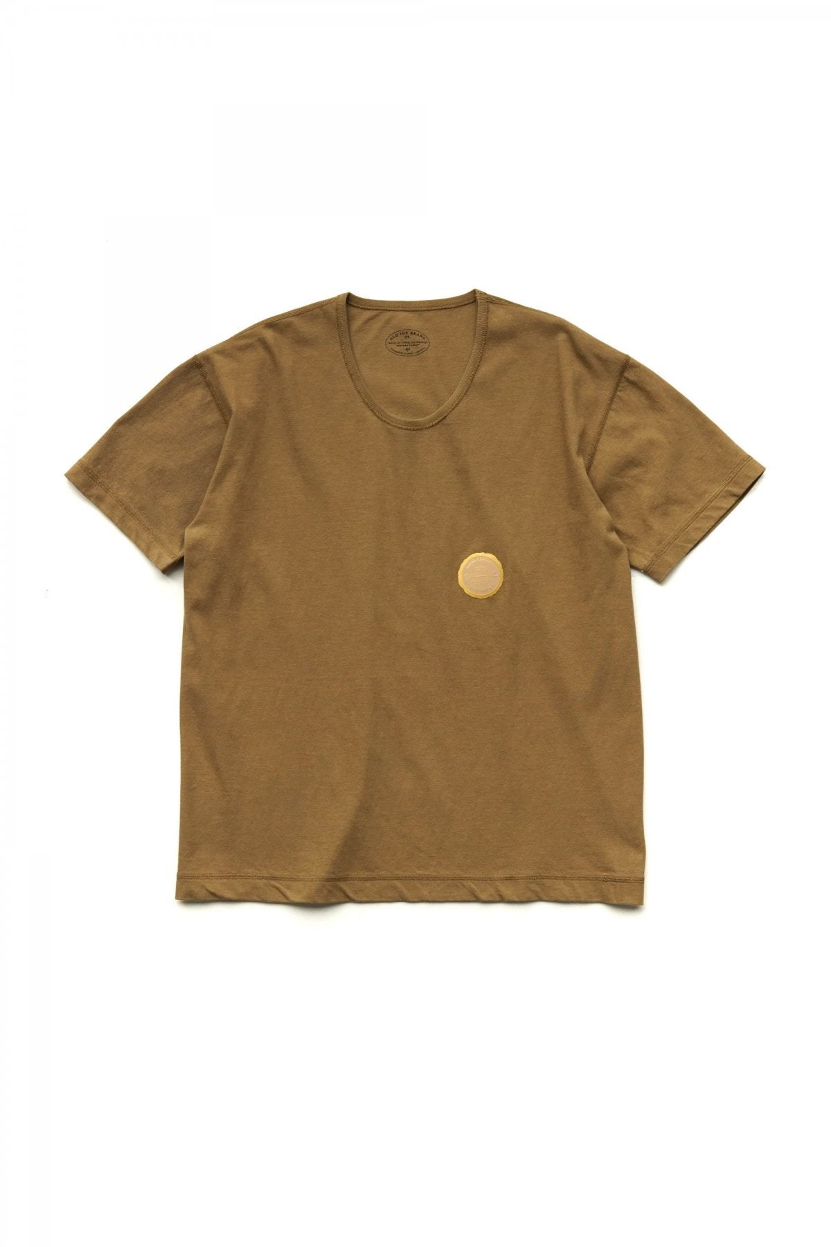 OLD JOE - TUBE TEE ROUND-NECK - CAMEL