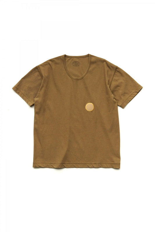 OLD JOE - TUBE TEE ROUND-NECK - CAMEL