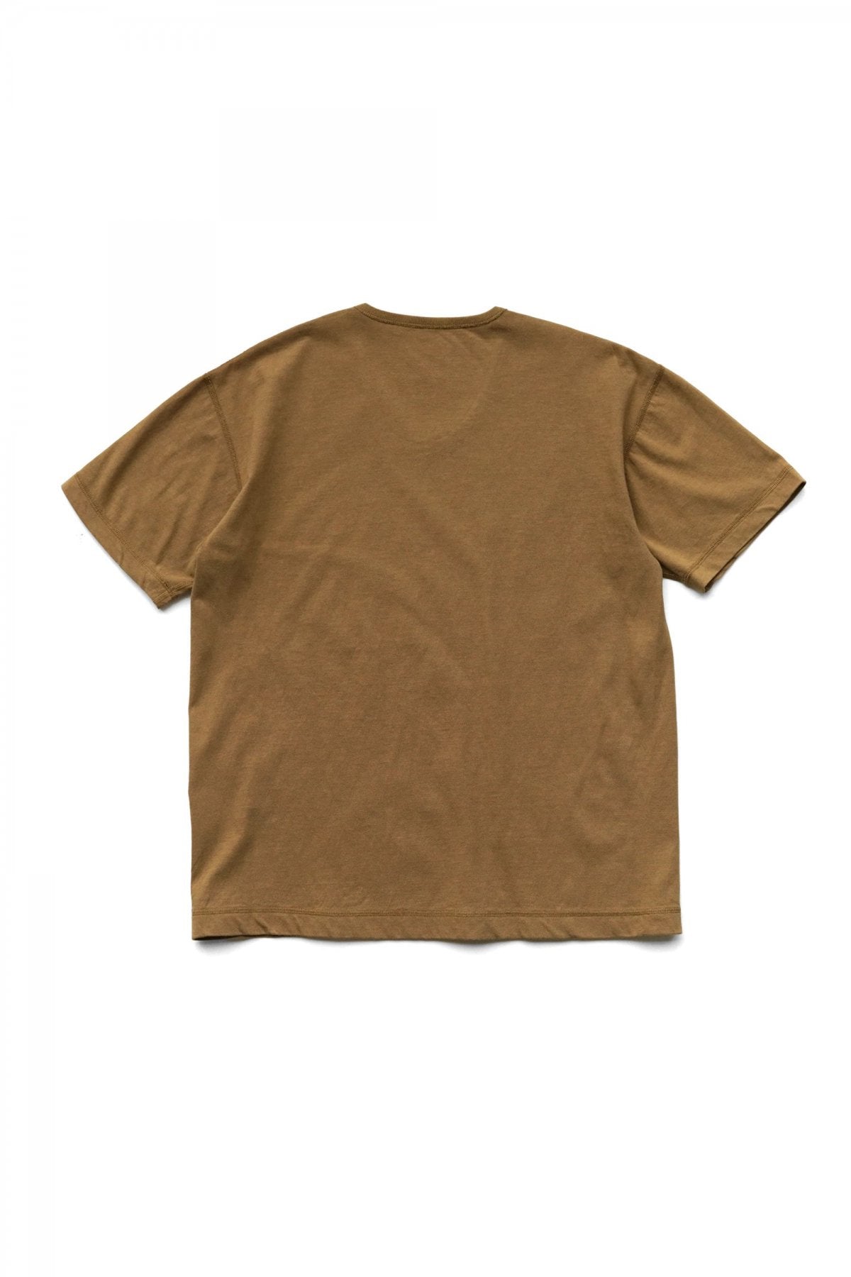 OLD JOE - TUBE TEE ROUND-NECK - CAMEL