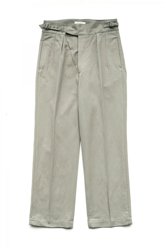 OLD JOE - SIDE BUCKLE GRUKHA TROUSER - EUCALYPTUS