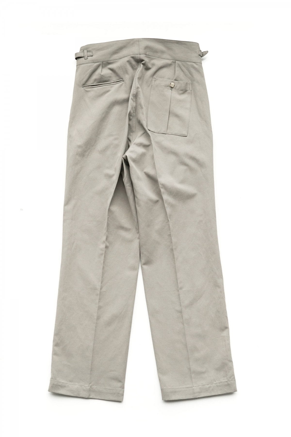 OLD JOE - SIDE BUCKLE GRUKHA TROUSER - EUCALYPTUS