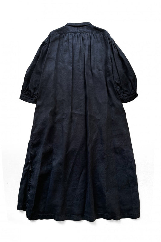 Nigel Cabourn woman - VINTAGE SLEEVE DRESS - DARK NAVY