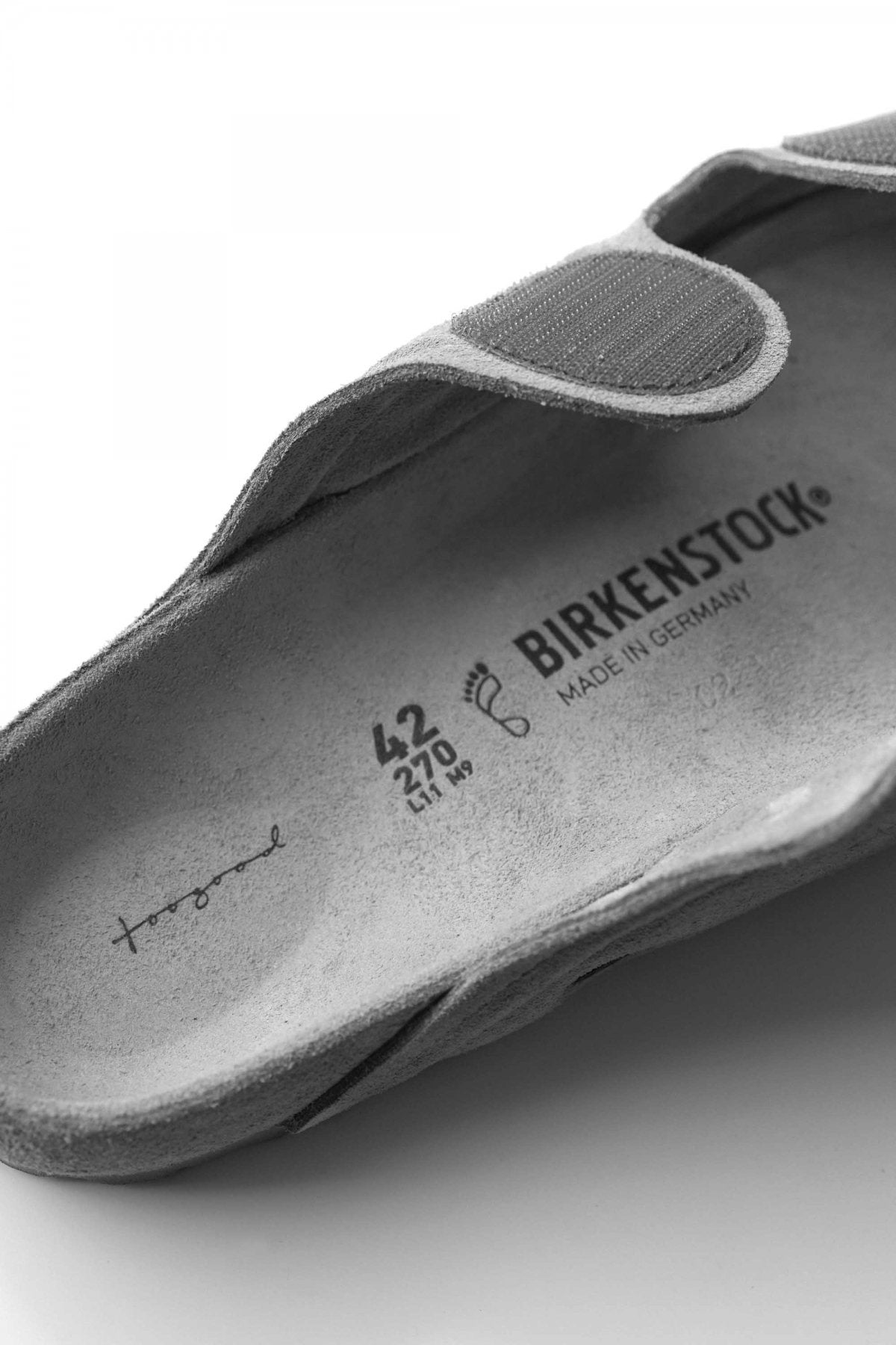 BIRKENSTOCK X TOOGOOD - THE MUDLARK - SUEDE SLATE