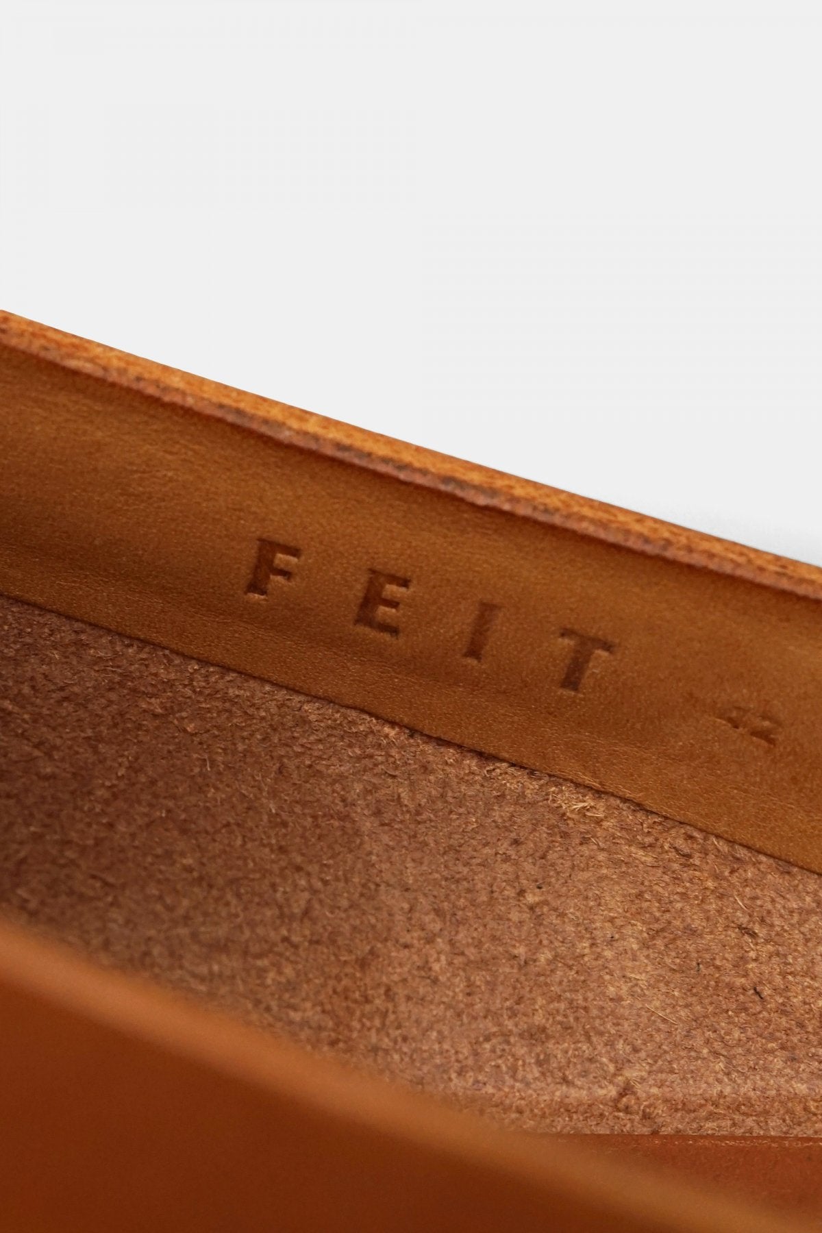 FEIT ★★★ - EXCLUSIVE ふ EMBROIDERY OUTDOOR SLIPPER - TAN