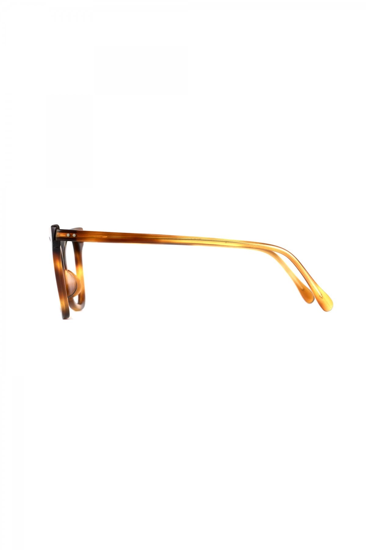 1960s FRANCE VINTAGE EYEGLASS HONEY AMBER - OPT-700