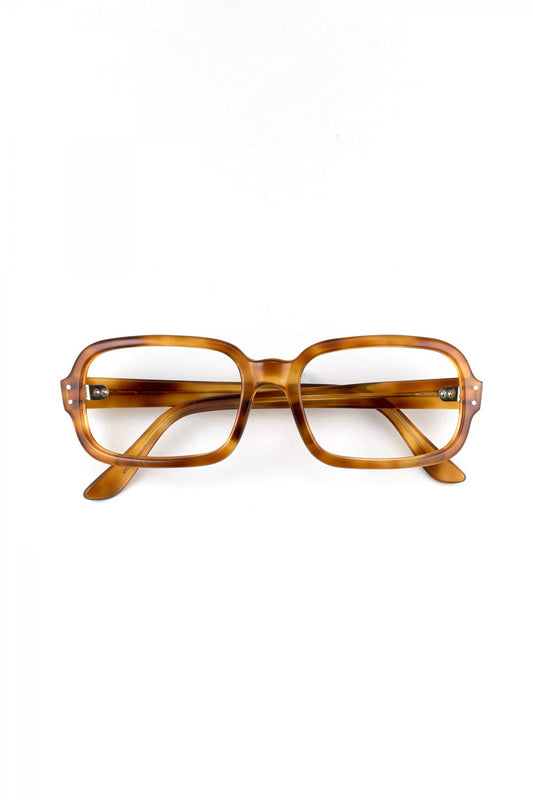 1960s BRITISH VINTAGE EYEWEAR AMBER - OPT-706