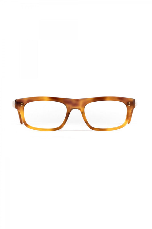 1960s FRANCE VINTAGE EYEGLASS HONEY AMBER - OPT-708