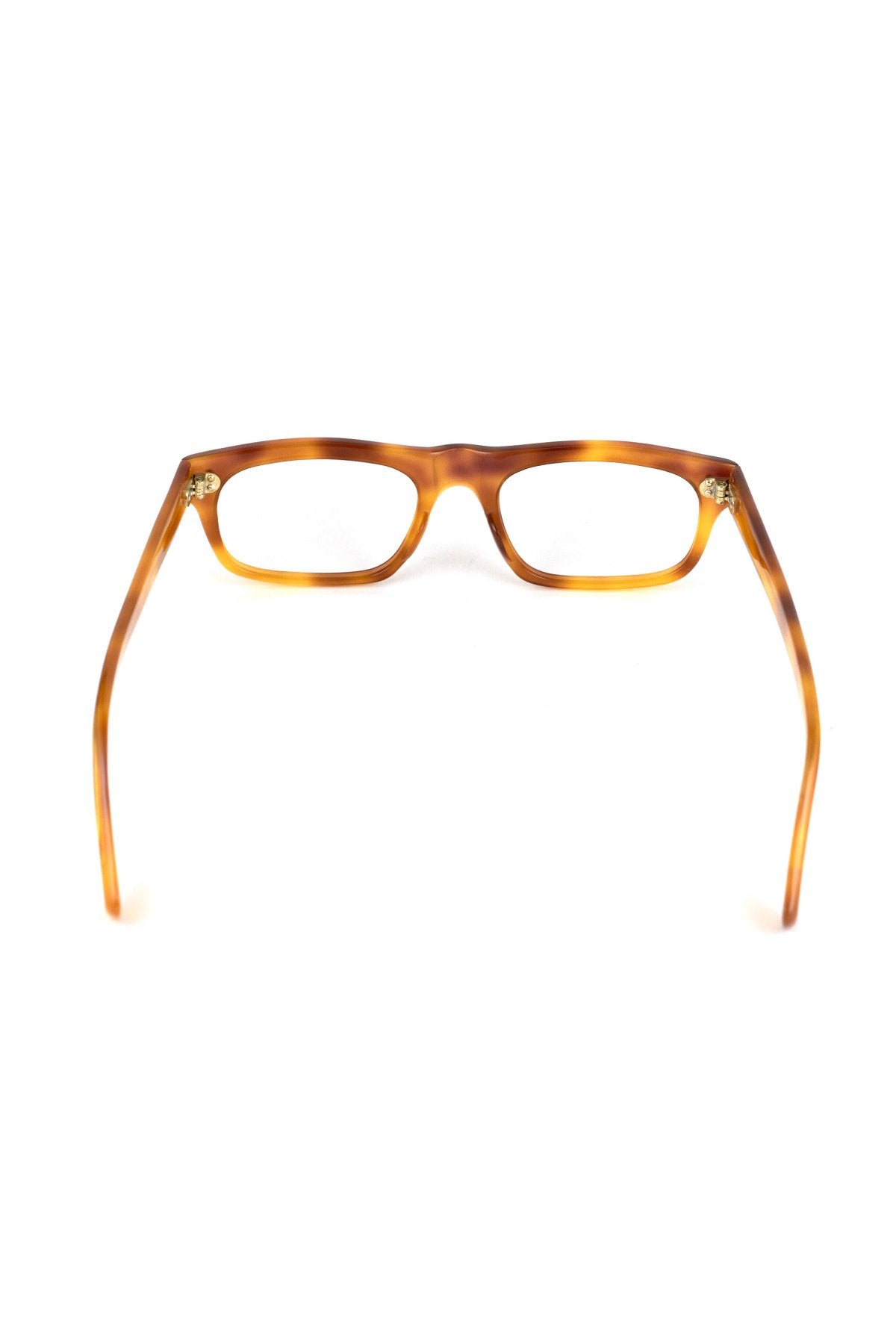 1960s FRANCE VINTAGE EYEGLASS HONEY AMBER - OPT-708