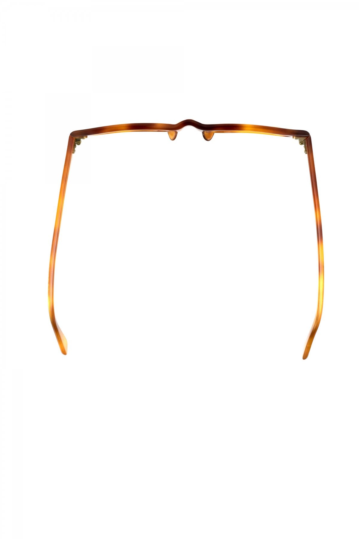 1960s FRANCE VINTAGE EYEGLASS HONEY AMBER - OPT-708