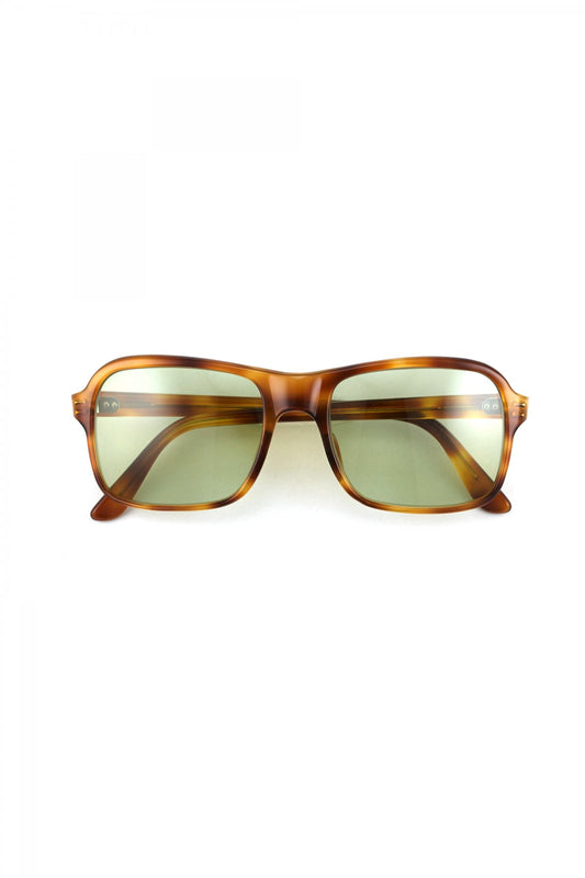 1960s BRITISH VINTAGE SUNGLASS HONEY AMBER - OPT-728