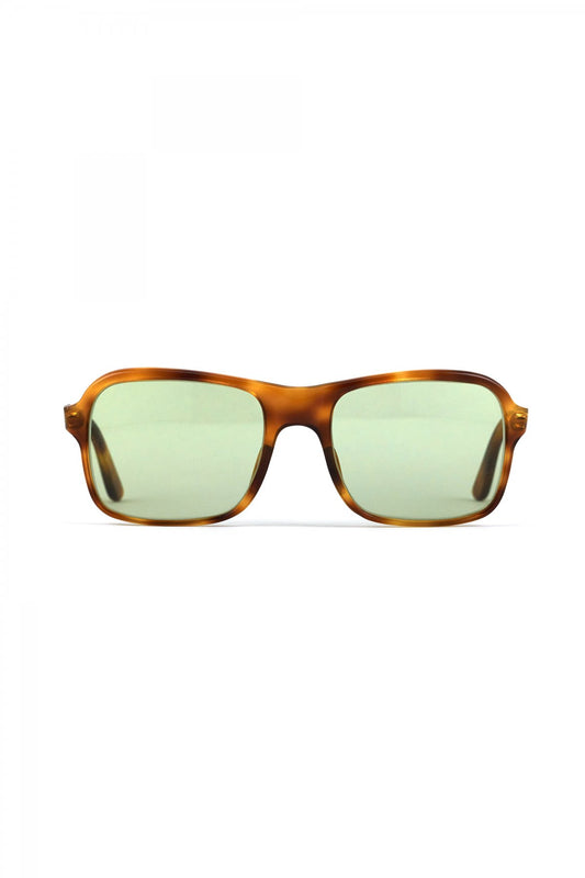 1960s BRITISH VINTAGE SUNGLASS HONEY AMBER - OPT-728