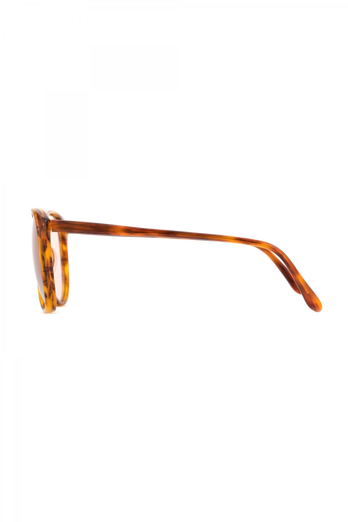 1980s BRITISH VINTAGE EYEWEAR AMBER - OPT-730