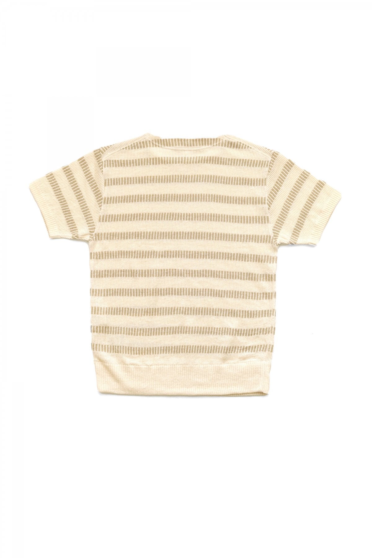 OLD JOE ★★★- BOAT-NECK EARLY BASQUE  Short Sleeve - BONE