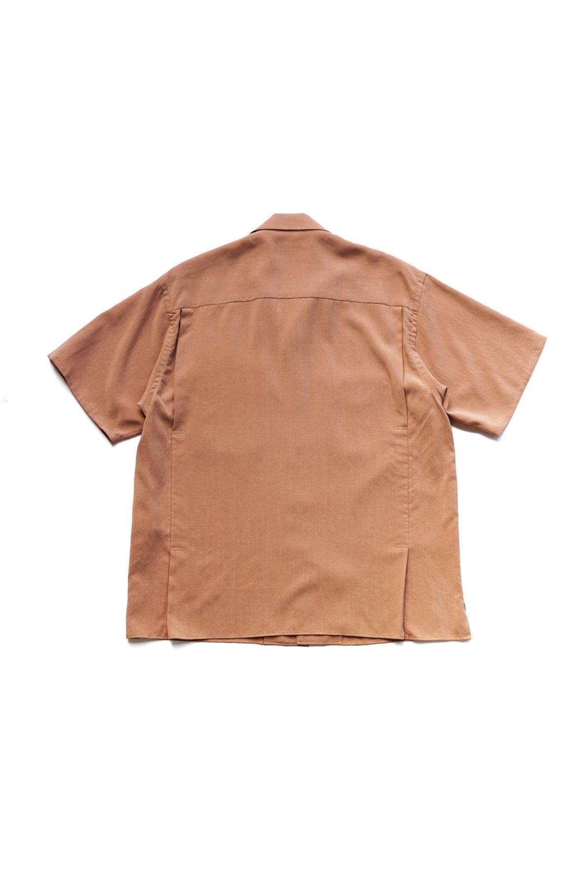 OLD JOE - SWALLOW COLLAR NASSOU SHIRTS S/S - COPPER