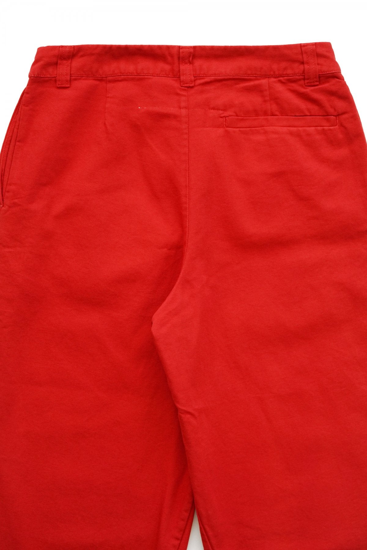 toogood - THE BRICKLAYER TROUSER - CANVAS - SCARLET