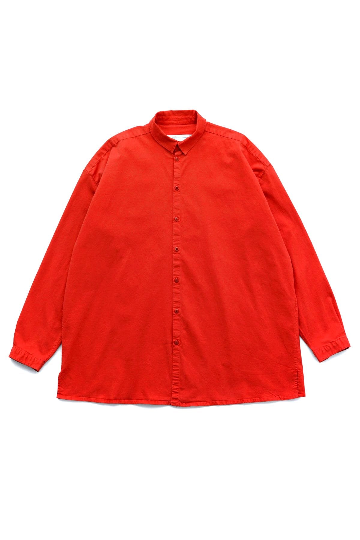 toogood - THE DRAUGHTSMAN SHIRT - TWILL - SCARLET