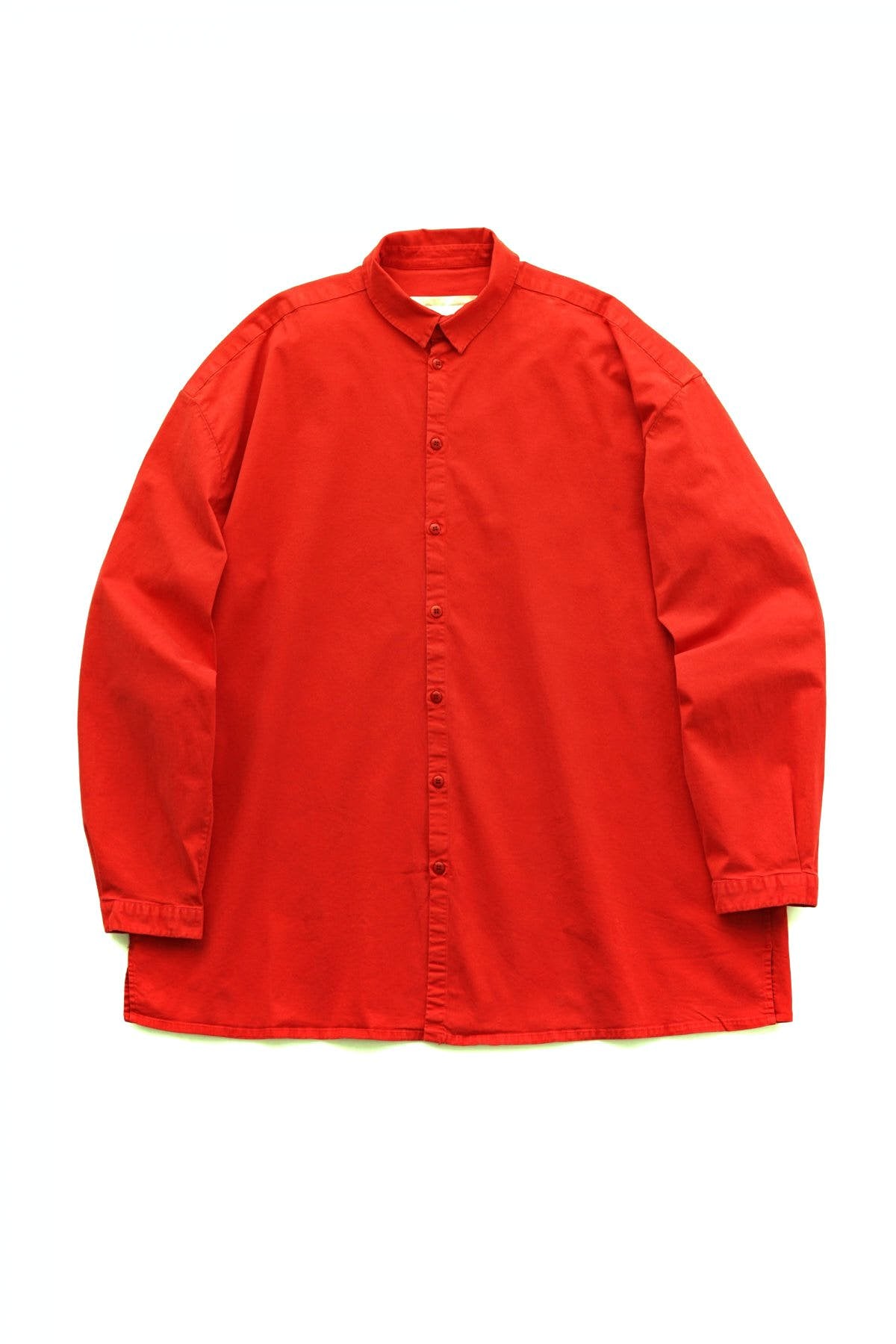 toogood - THE DRAUGHTSMAN SHIRT - TWILL - SCARLET