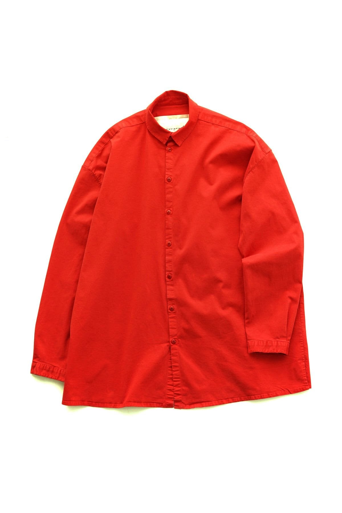 toogood - THE DRAUGHTSMAN SHIRT - TWILL - SCARLET