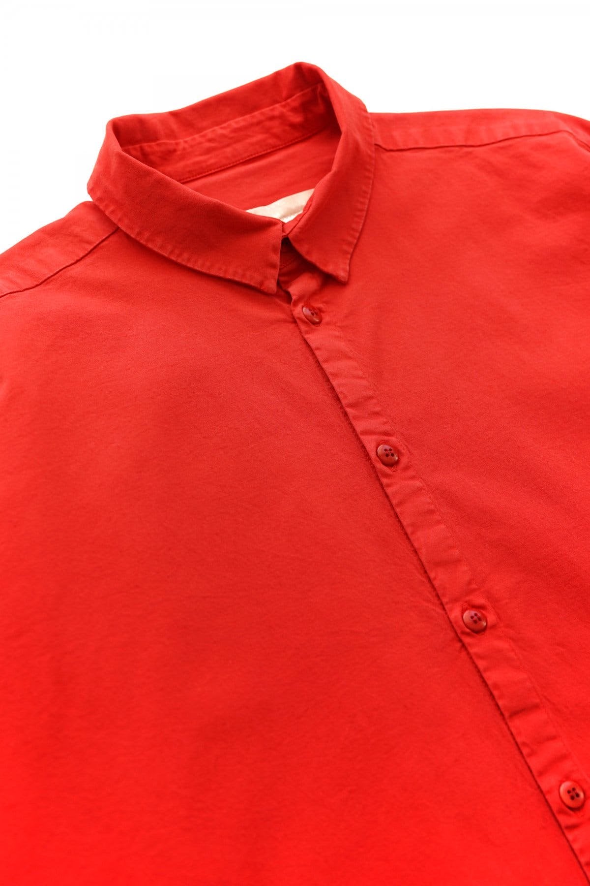 toogood - THE DRAUGHTSMAN SHIRT - TWILL - SCARLET