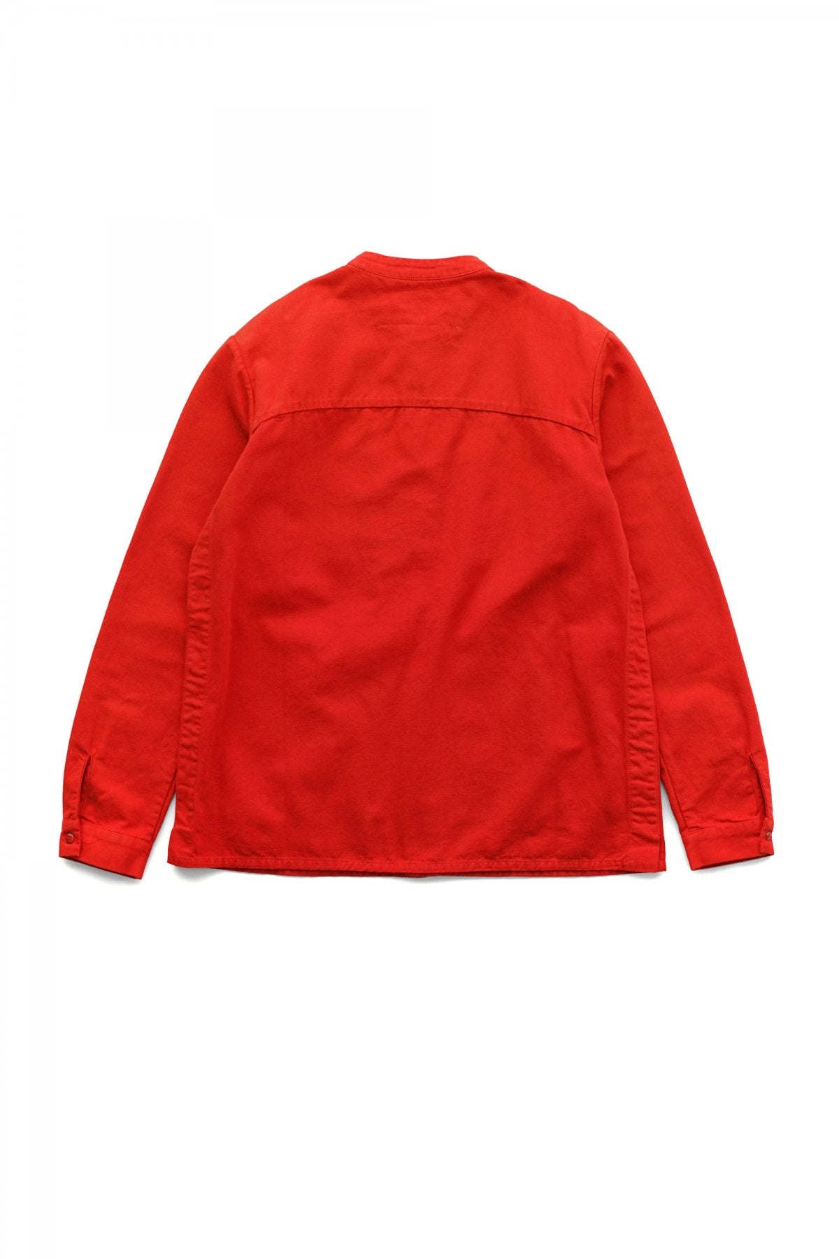 toogood - THE LOCKSMITH SHIRT - CANVAS - SCARLET