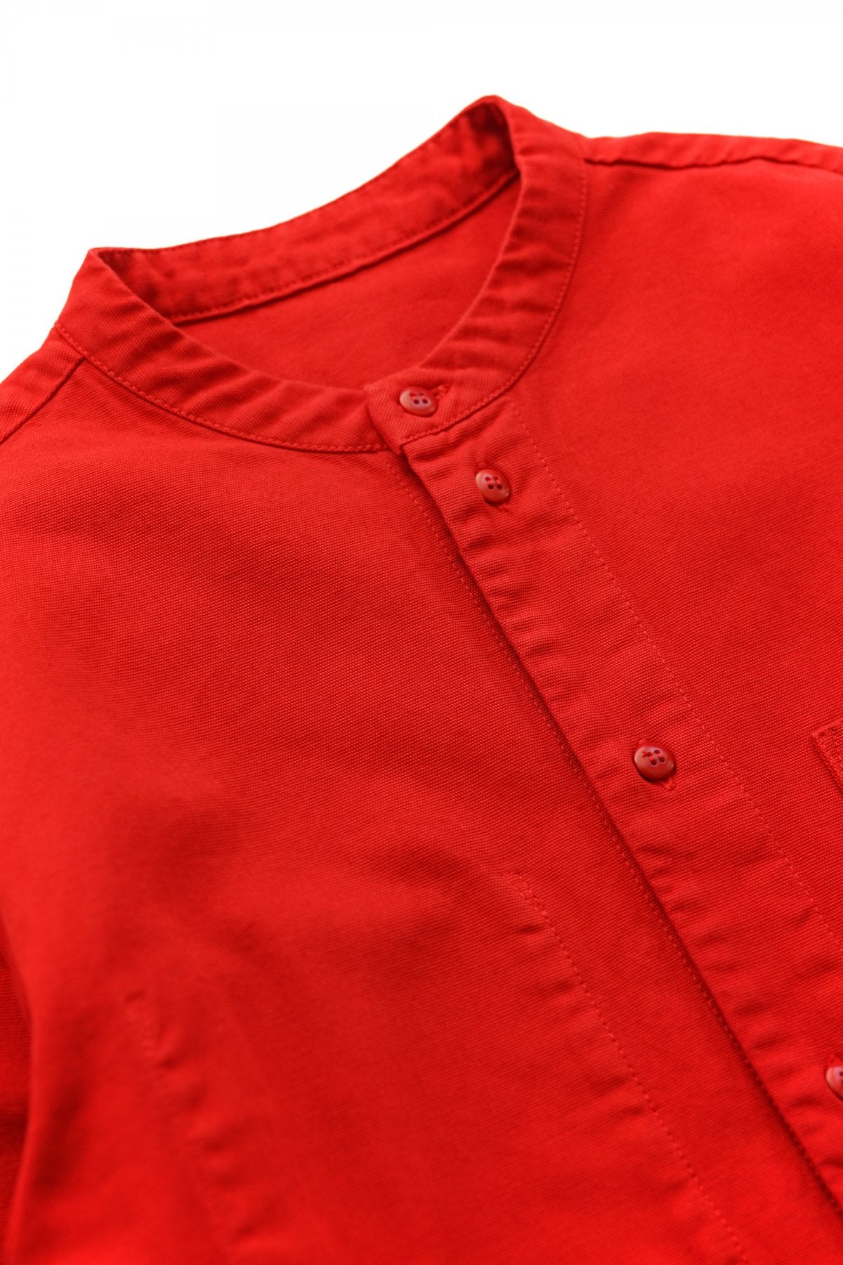 toogood - THE LOCKSMITH SHIRT - CANVAS - SCARLET