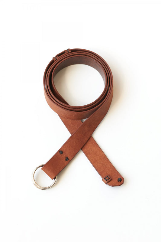 DEEP POCKET LONG RING BELT TYPE-1 - NATURAL